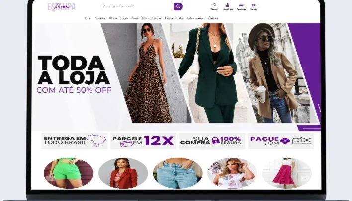 Script Loja Virtual - Nicho: Moda