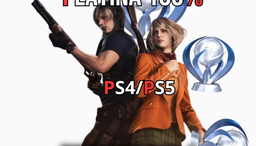 Troféu de Platina - Resident Evil 4 Remake PS4/PS5