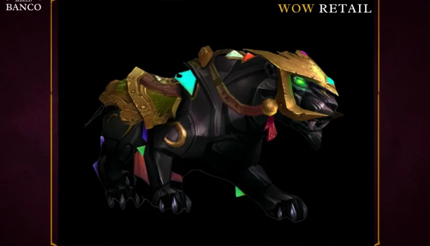 Montaria Wow - Pantera Negra
