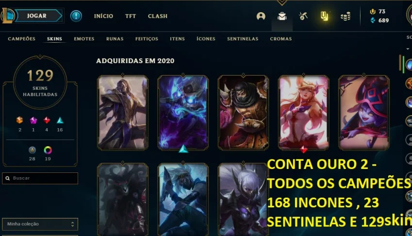 Conta League of Legends