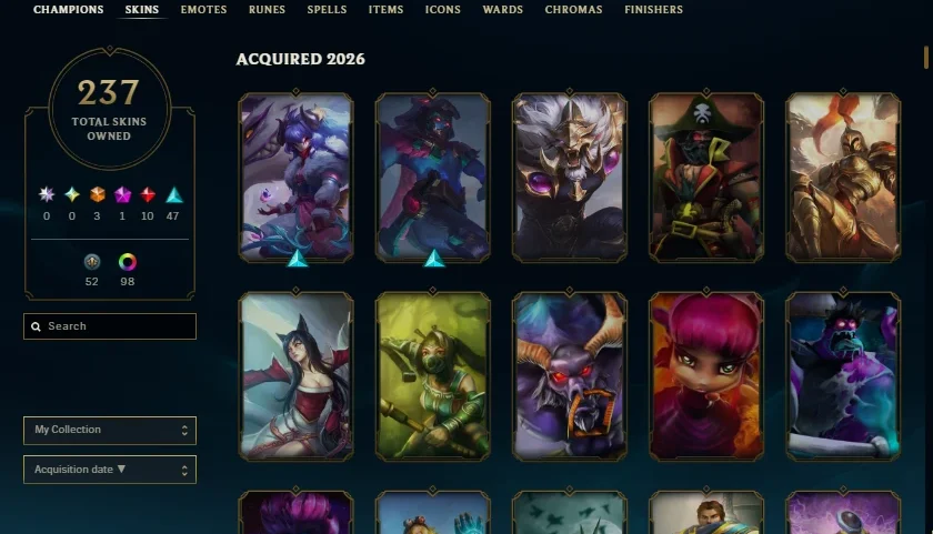 Conta Extremamente Rara De League Of Legends