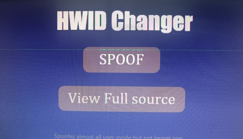 Spoofer Hwid