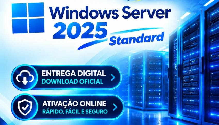 Windows Server 2025 Standard - 1 Servidor - Original