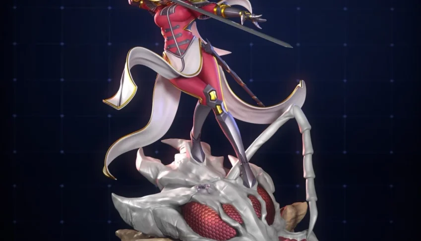 Solo Leveling - Cha Hae-In 3d stl