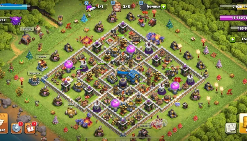 Clash Of Clans - Conta Antiga CV12