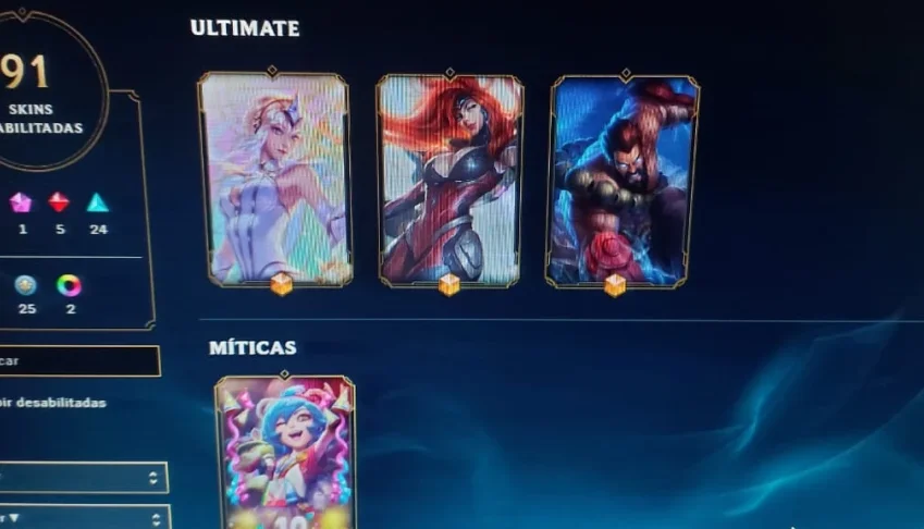 Conta Lol