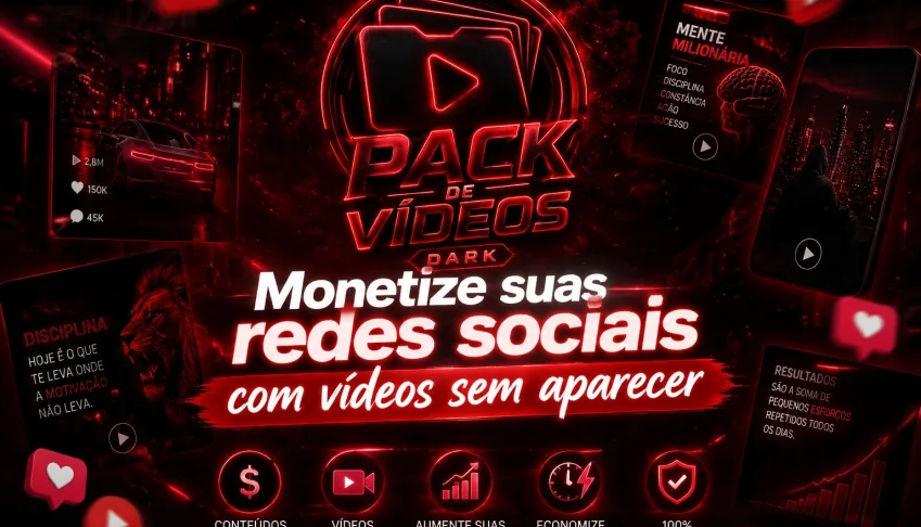 80Mil vídeos virais dark