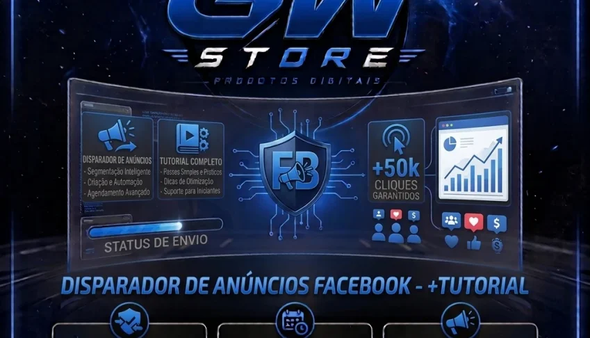 Disparador De Anuncios Para Facebook + Tutorial + extensão