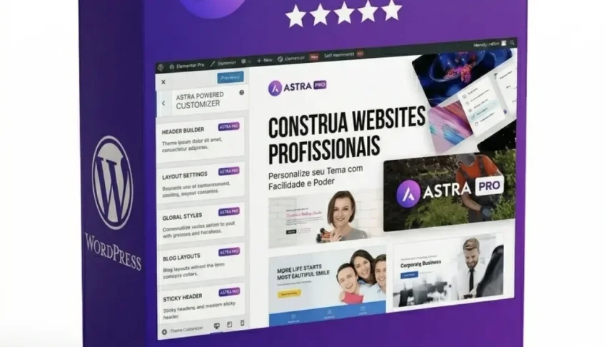 Tema Astra Pro Wordpress Premium Licença Vitalícia 2026