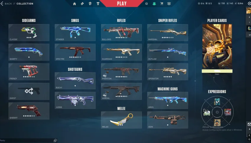 Conta Lol E Valorant Full Acesso Com Várias Skins, Diamante