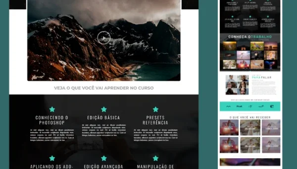 Template Fotografia - Wordpress + Bônus Secreto