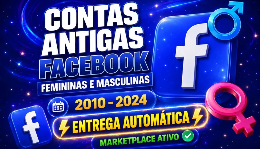 Contas Facebook Antigas Reais | Perfis | Bms | Brasil