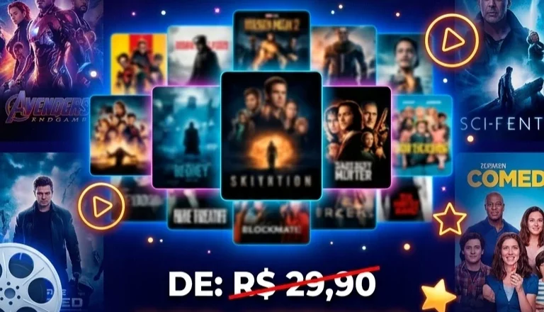 Pack de filmes para monetizar
