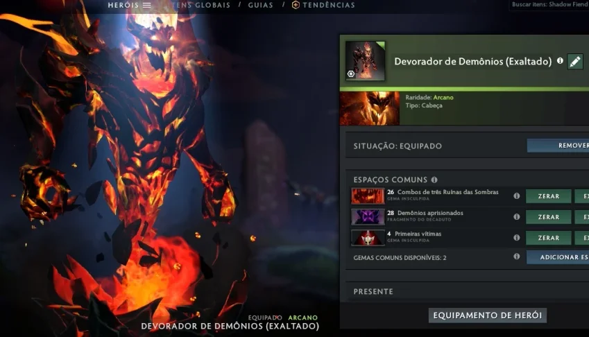 Arcana Shadow Fiend (Exaltada)