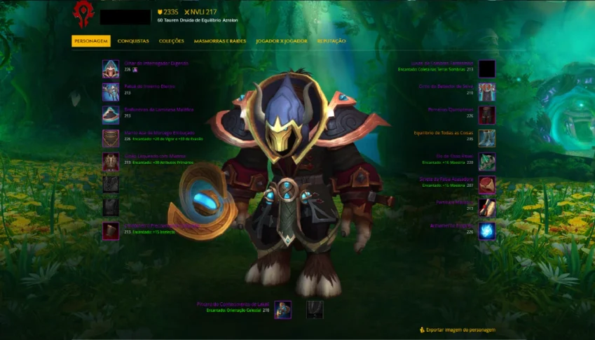 Vendo Conta Wow Shadowlands Heroic Servidor Azralon