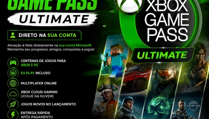 🎮 Xbox Game Pass Ultimate – Direto na Sua Conta ( 30 DIAS )