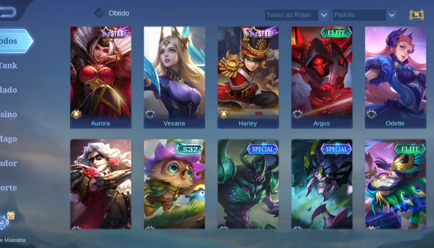 Conta Mlbb Top Claude | Claude Prime | Lunox Legend | Kimmy