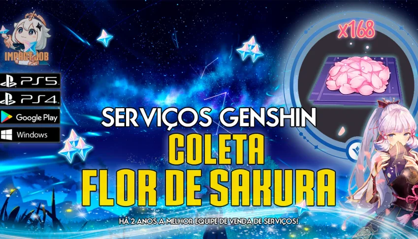 Impact job - Coleta Flor Sakura (168x)