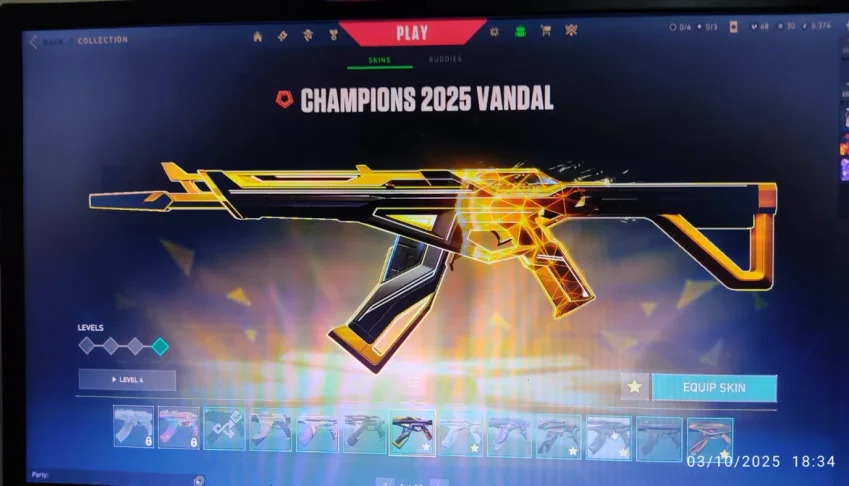 vendo conta de valorant com 22 skins