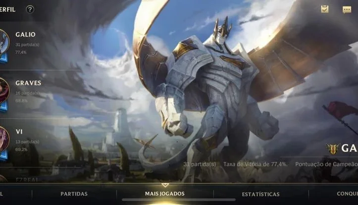Conta Wild Rift Platina II com MMR incrível