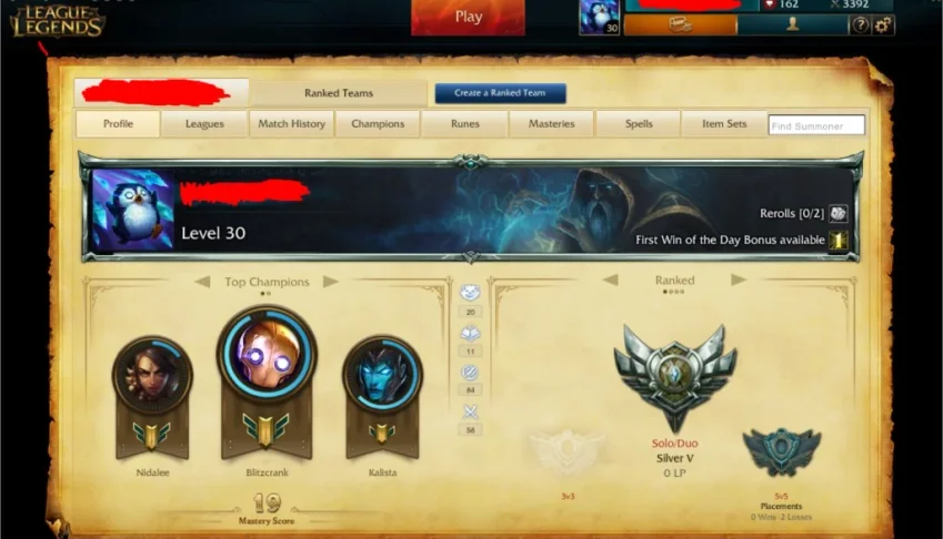 Vendo Conta League Of Legends EUWest lvl 30