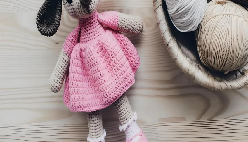 Receita em PDF - Cachorrinha Eva Amigurumi