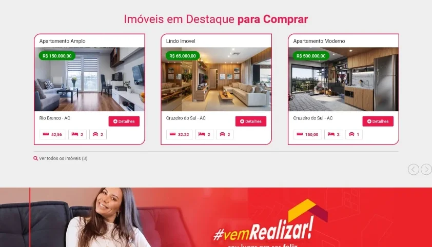 Site Para Imobiliaria