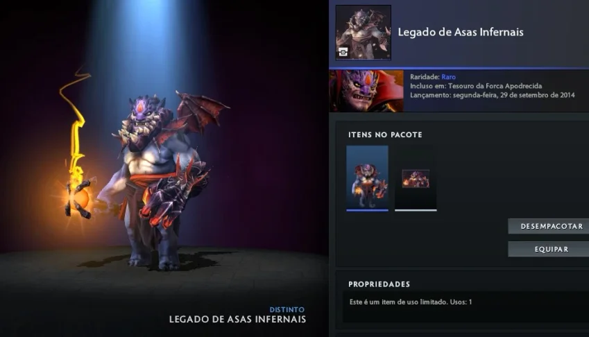 Legado de Asas infernais