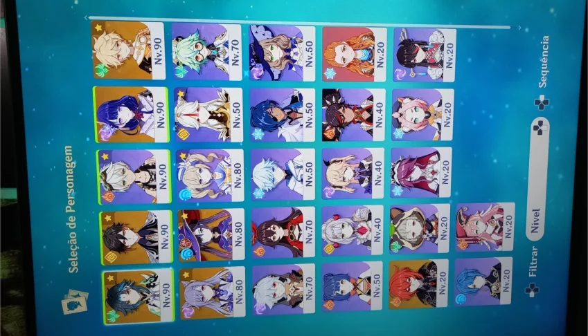 Conta Genshin Impact Rank 56