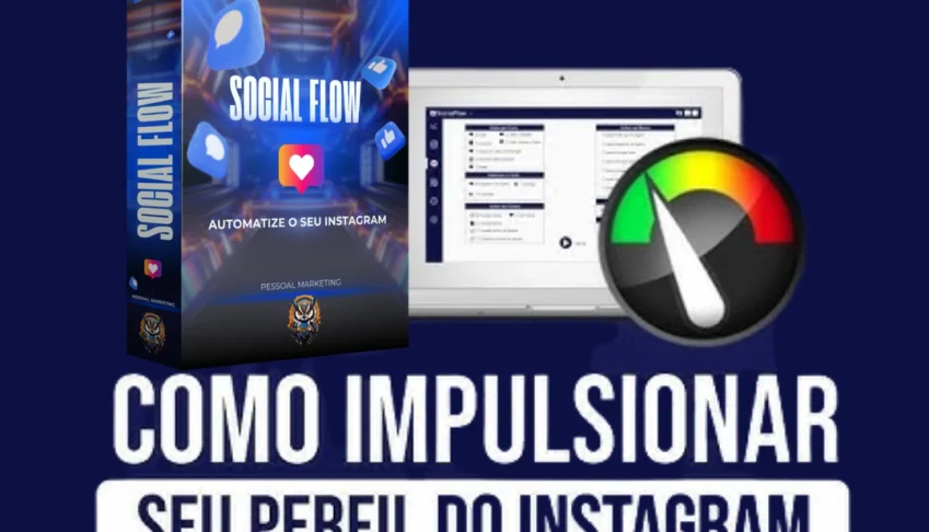 SocialFlow – Automatize o Crescimento e interação no Insta