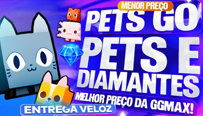 Pets Go - Gemas Pets Huges - Roblox - On 24H! MENOR PREÇO!