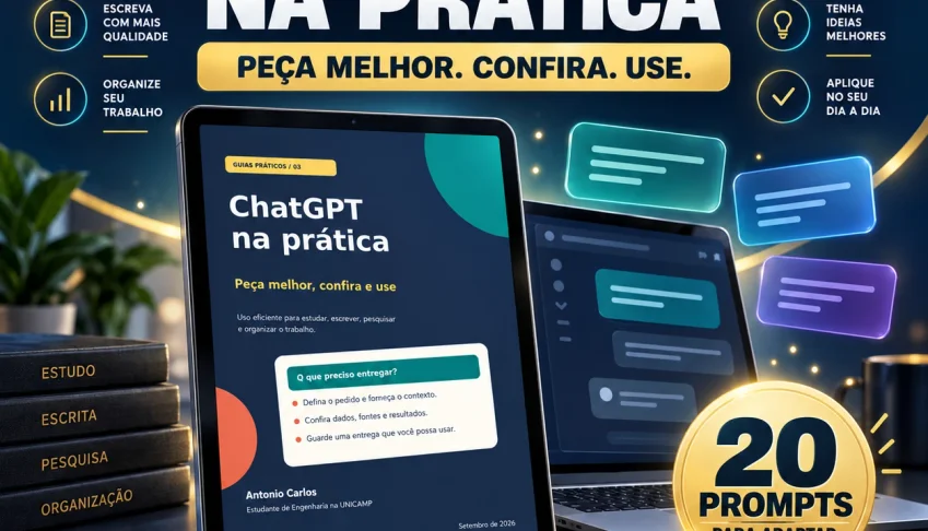 ChatGPT na prática: peça melhor, confira e use