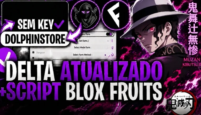 ✅ Executor Delta Atualizado + Script Blox Fruits Celular