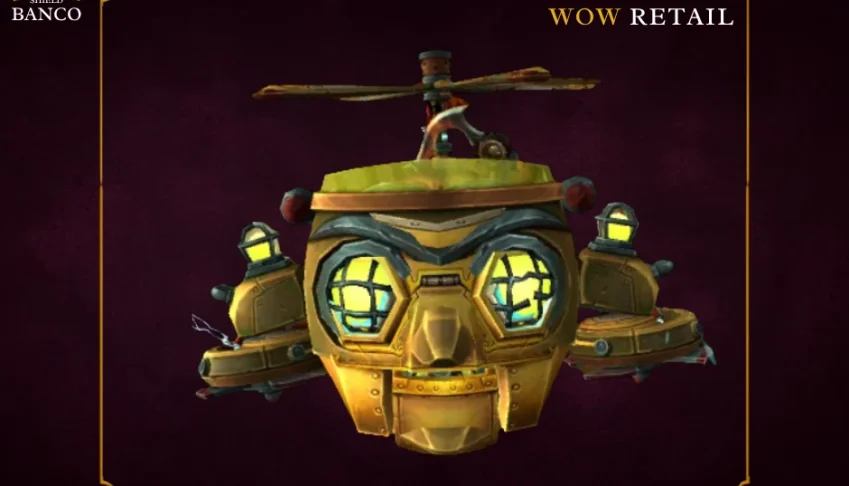 Montaria Wow -Mecânica (Dourado)