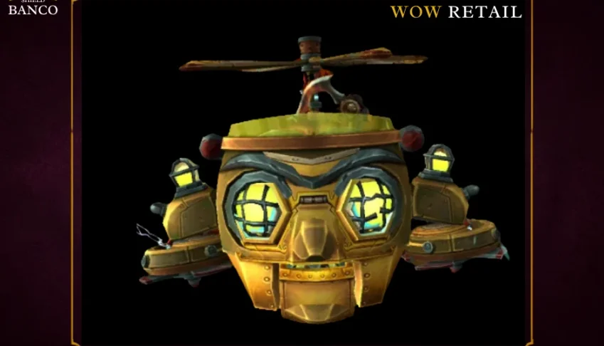 Montaria Wow -Mecânica (Dourado)