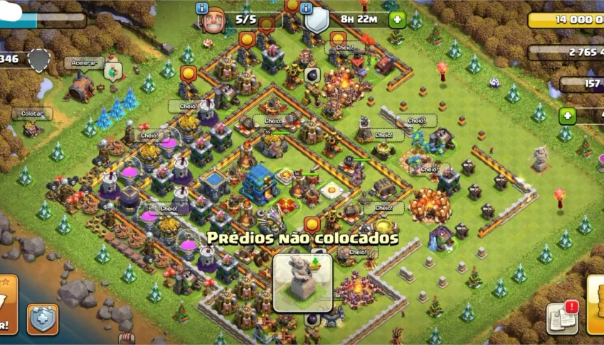 Clash of clans CV 12 semi-Full