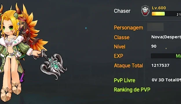 Conta end game grand chase(classic pc)