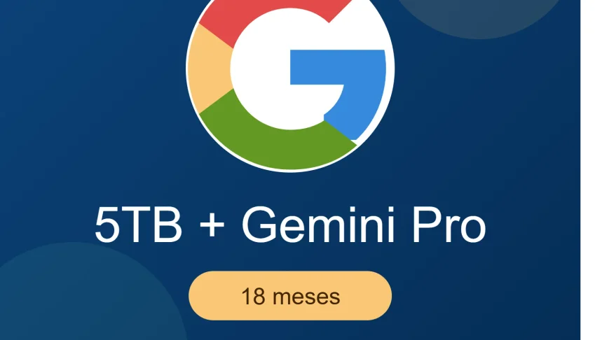 Google One 5TB + Gemini Pro - Assinatura 30 dias - Ativação
