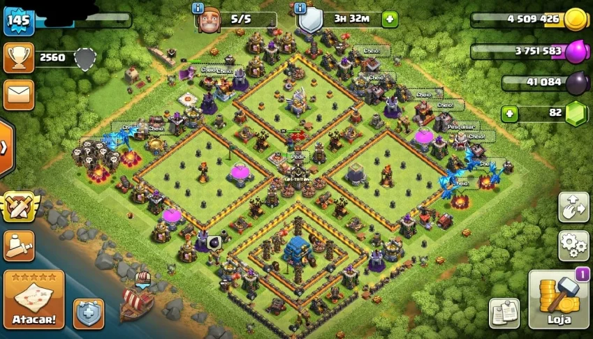 Clash Of Clans CV12 Semi Full