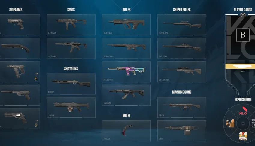 Conta valorant 3 skins no preço