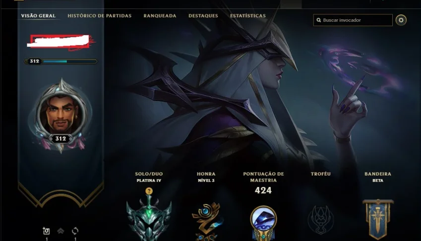 CONTA LEAGUE OF LEGENDS + VALORANT