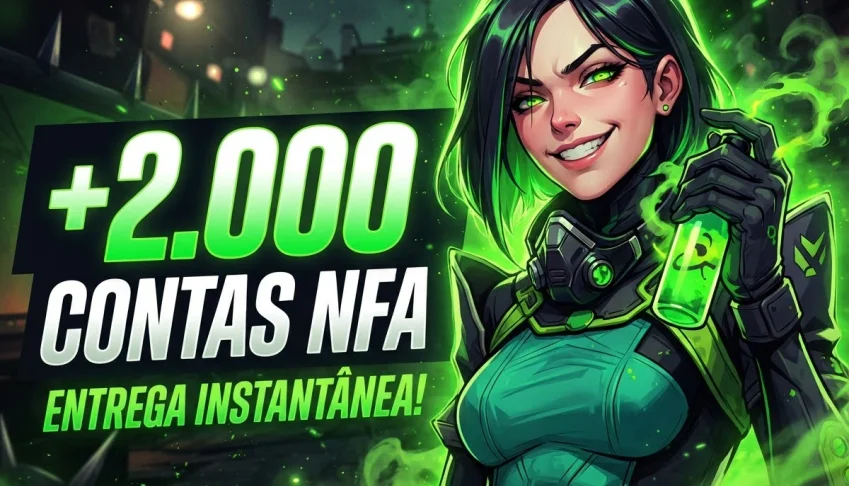 ⚡ Envio Automático! PDF com +2.000 Contas NFA de Valorant✅
