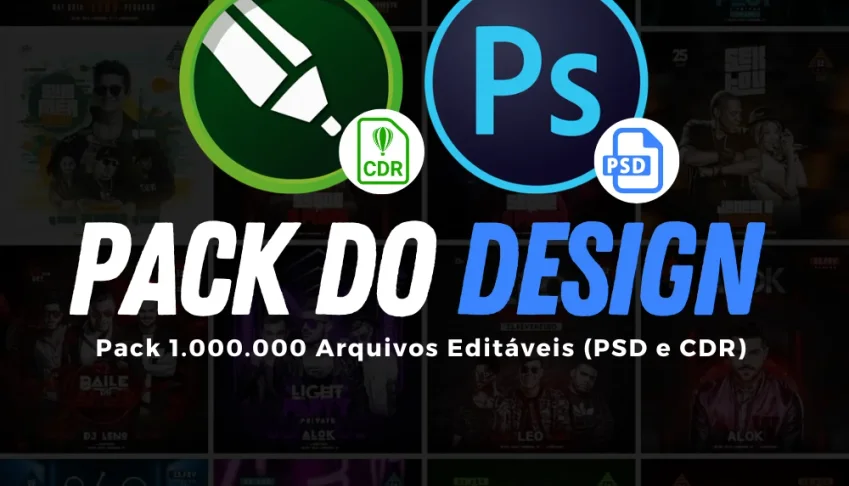 Super Pack Design +1M Arquivos - PSD e CDR