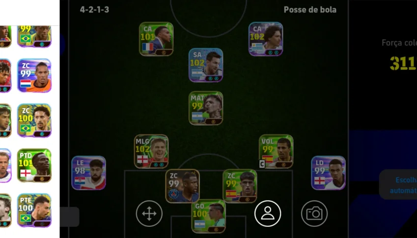 🔥 Conta eFootball 2026 | Força Coletiva 3117