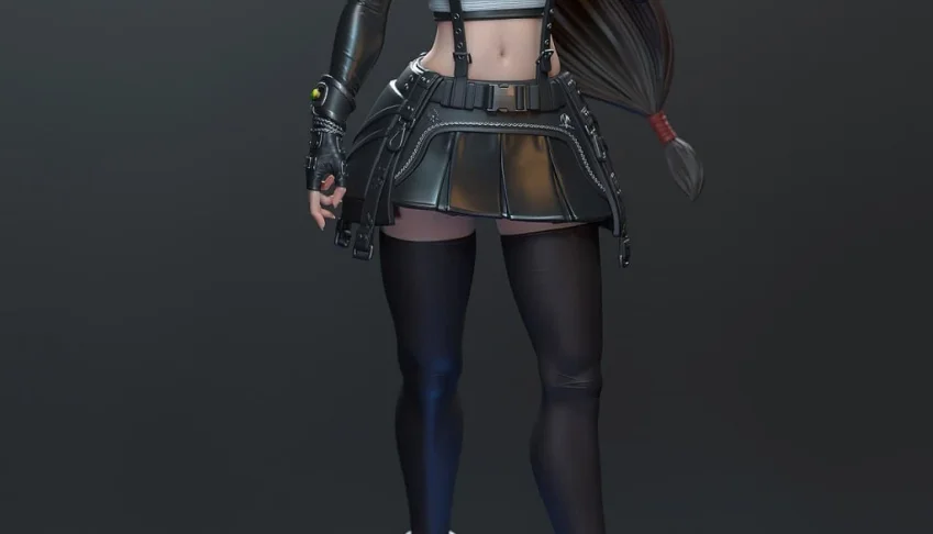 Tifa Final Fantasy 7 STL