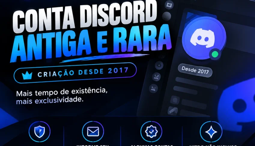 💎 Conta Discord Antiga e Rara | OG