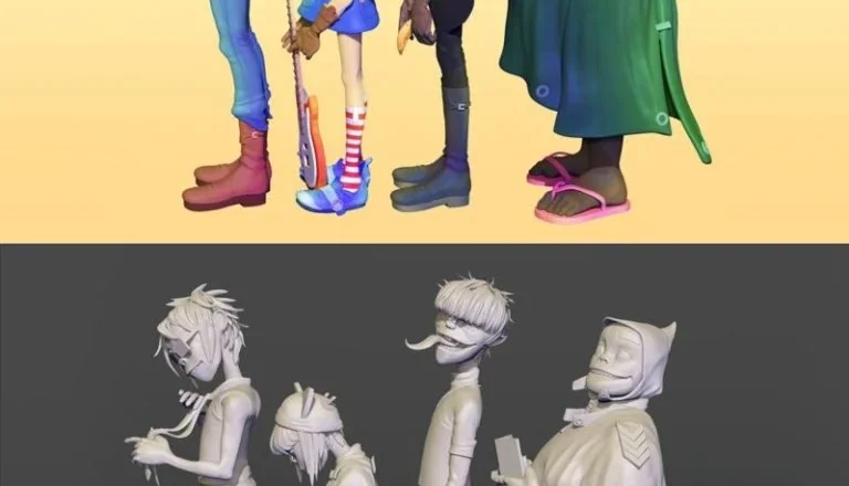 Gorillaz STL