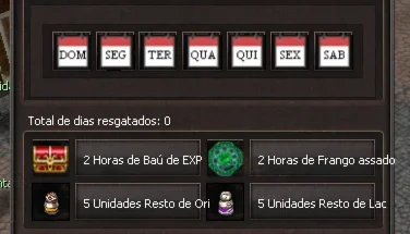 Sistema de Recompensa Diária para WYD