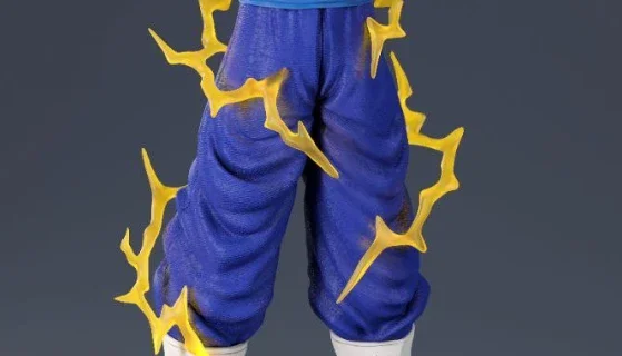 Vegetto SSJ Blue 3D STL
