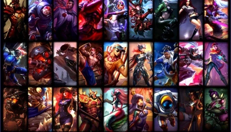 Conta LoL- SoloQ: Diamante IV - 133 campeões - 80 skins